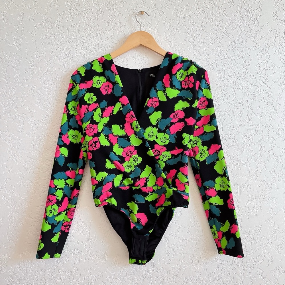 Zara Floral Bodysuit